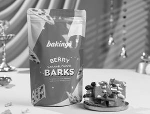 Berry Caramel Chocolate Barks