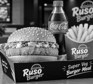 Super Veg Burger Combo