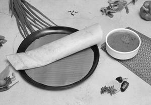 Dosai & Fish Curry Combo