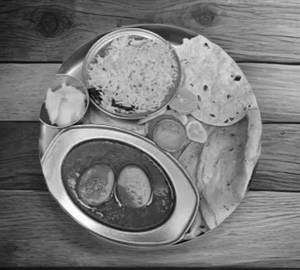 Egg Thali