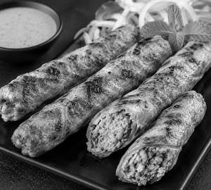 Chicken Parda Seekh Kebab [Full, 4 Pieces]