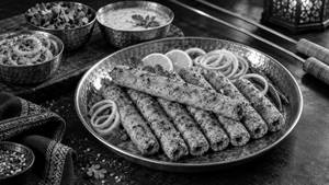 Chicken Seekh Kebab [Full, 4 Pieces]