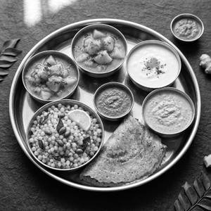 Navratri Special Dosa & Khichdi Thali