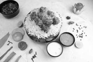 Chicken fry biryani