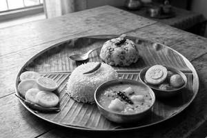 Alu Bhate Thali