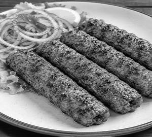 Mutton seekh kabab (4pcs)