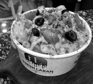 OverLoaded fries with fried chicken 
