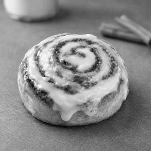 Frosted Cinnamon Roll