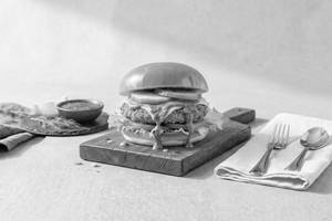 Desi Chicken Burger