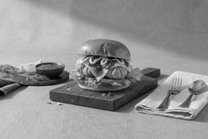 Veg Momo Burger