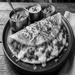 Cheese Schezwan Masala Dosa