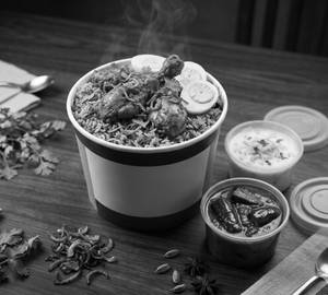 Chicken Bucket Biryani 8 Person+6Eggs