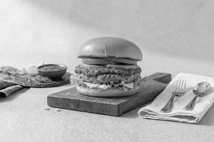 Desi Spicy Paneer Burger