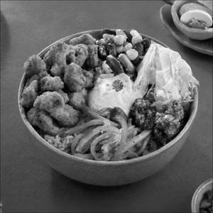 Crispy Mushroom Burrito Bowl