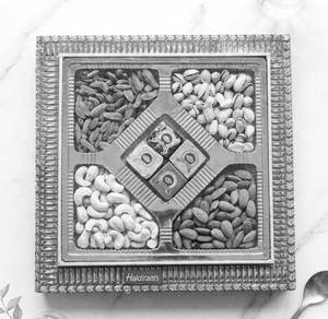 Medium Dry Fruit Tray [MA 01100] [O]