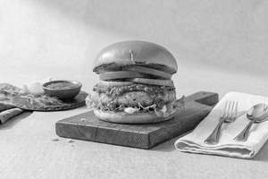 Desi Spicy Chicken Burger