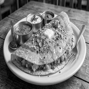 Butter Masala Dosa