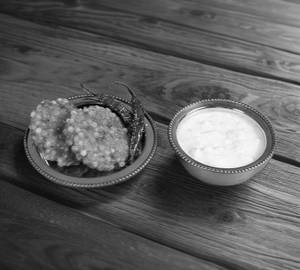 Sabudana Tikki (2 Pcs) With Dahi