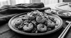 Chilli Garlic Prawn Dry