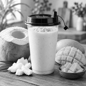 Tender Coconut Mango Milkshake