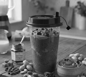 Coffee Peanut Butter Milkshake