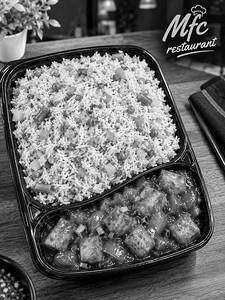 Veg Fried Rice +veg Manchurian Wet