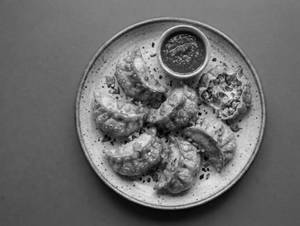 Chicken Cheese Fried Momos