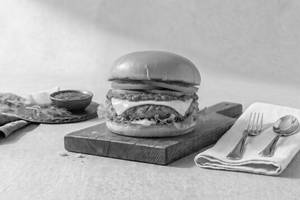 Spicy Desi Veg Burger