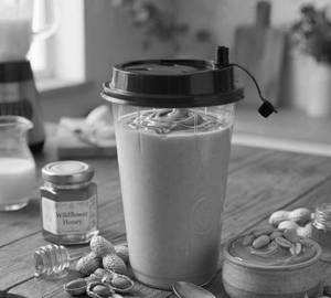 Honey Peanut Butter Milkshake