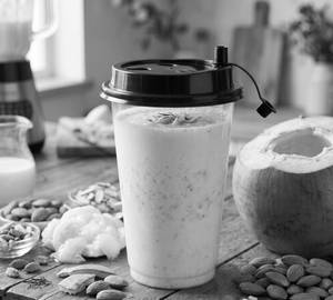 Tender Coconut Badam Milkshake