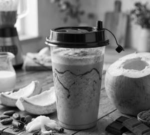 Tender Coconut Chocolate Milkshake