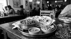 Pindi Choley+2 Pieces-Kulcha+Chutney+Masala Pyaaz