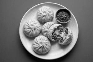 Veg Cheese Steamed Momo