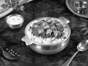 Bagara Rice with Paneer Curry