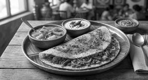 Schezwan Dosa