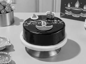 Sparkling Diwali Chocolate Cake - 500Gm