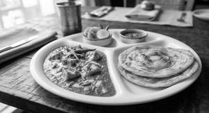 Handi Paneer With 2 Lachcha Paratha
