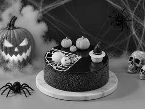 Halloween Classic Chocolate Cake - 500Gm