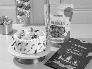 Diwali Rasmalai & Namkeen Celebration Combo