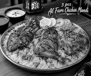Chicken Al Faham Mandi (3pc)