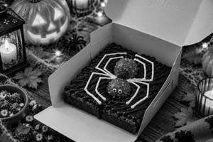 Halloween Spider Rocher Brownie