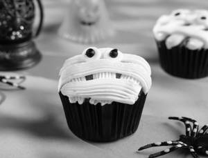 Halloween Special Vanilla Cupcake