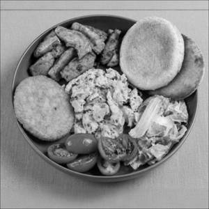 Spicy Chicken Egg Breakfast