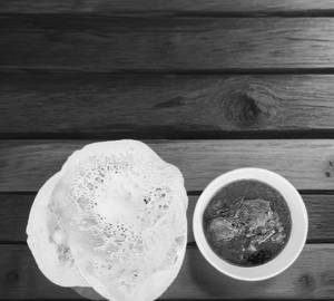 Appam With Nadan Chicken Curry