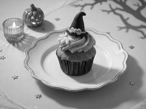 Halloween Special Strawberry Cupcake [1 Pc]