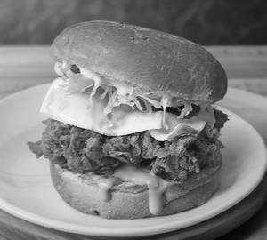 Chicken zinger burger