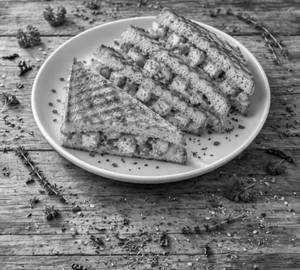 Paneer Tikka Grilled Sandwich