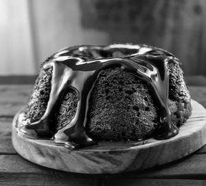 Dark chocolate brownie