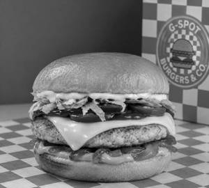 Paneer smash burger