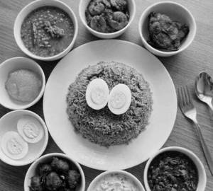 Egg briyani